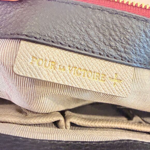 Pour La Victoire Etage Convertible Leather Shoulder Bag - Ice Multi - Picture 7 of 16